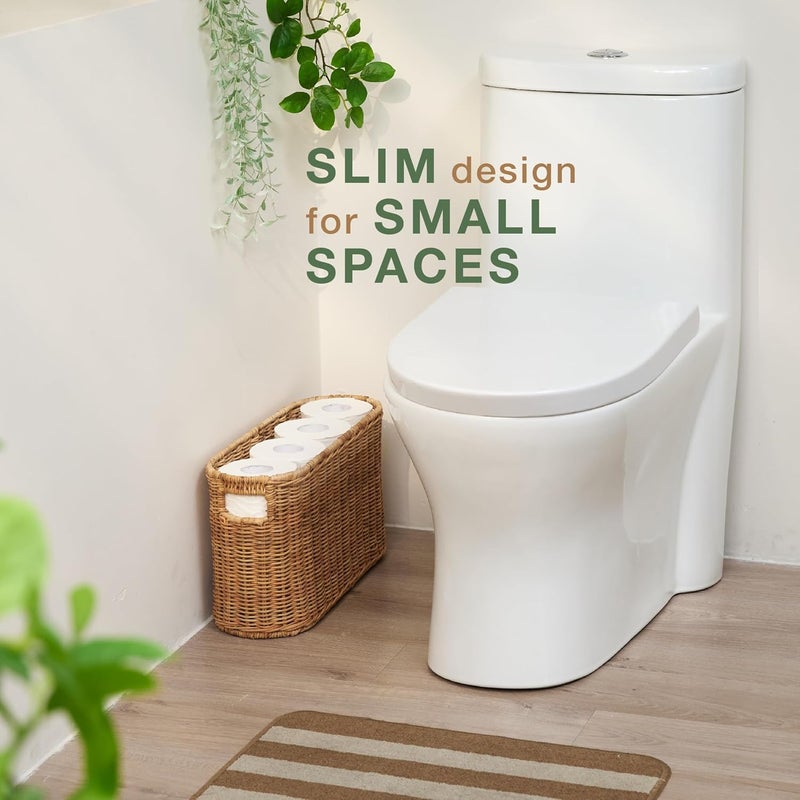 84ECO Rattan Toilet Paper Storage Basket - Image 3